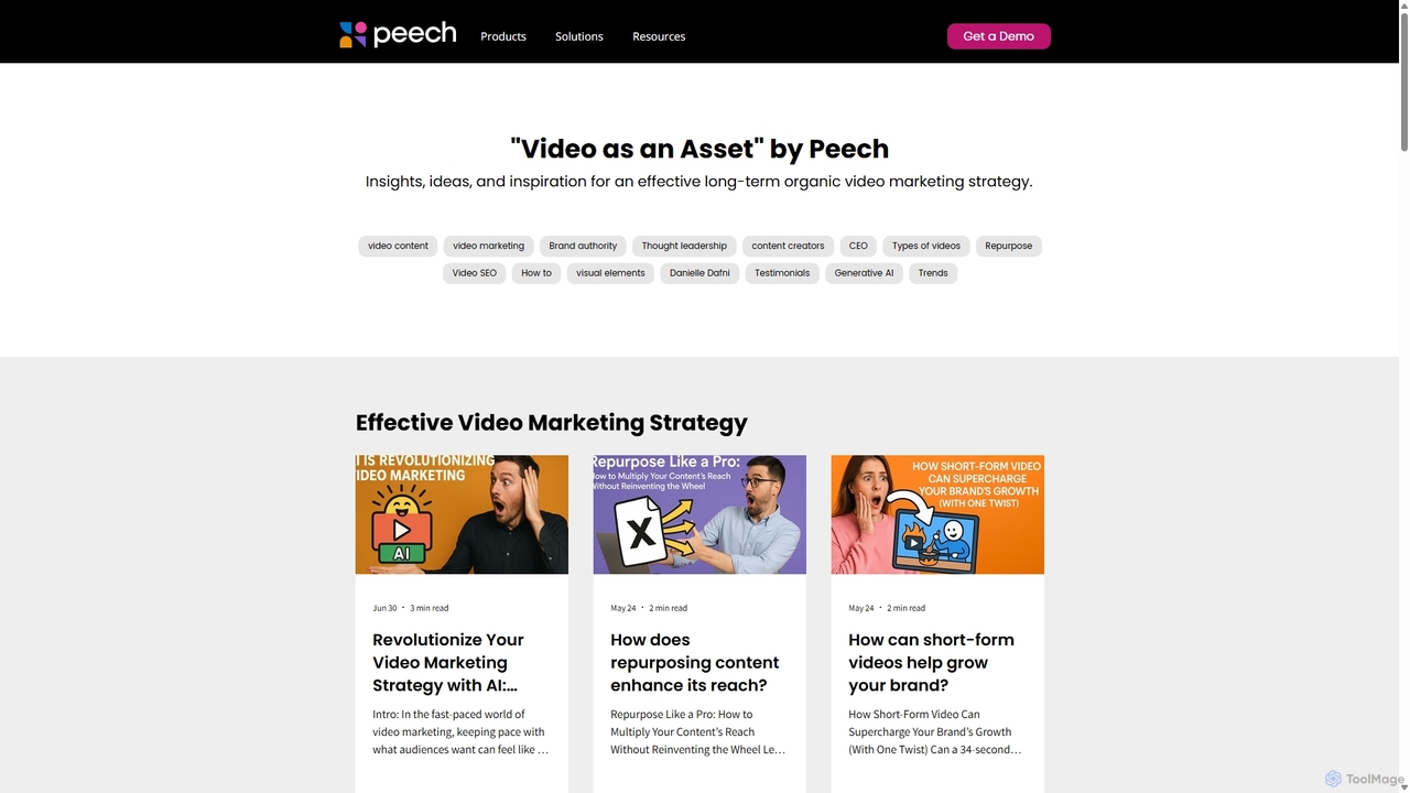 Video Marketing Insights & Tips | Peech Blog for Peech