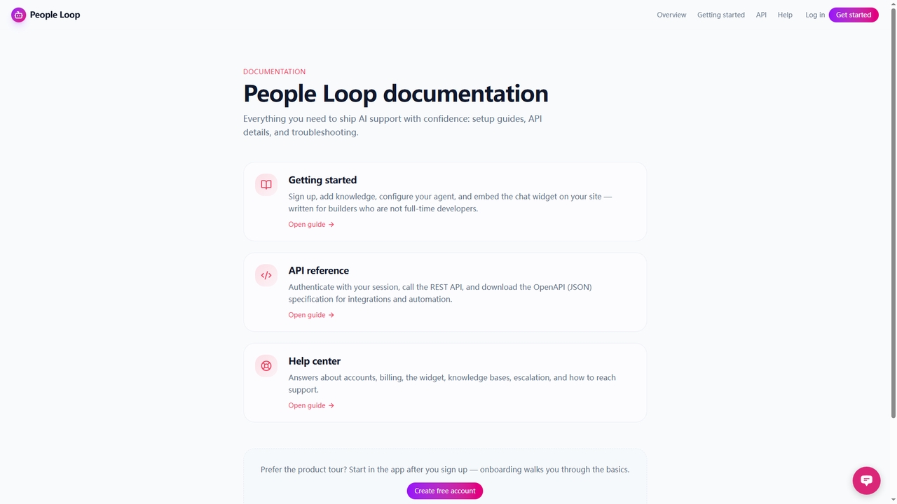 Documentation — People Loop for People Loop