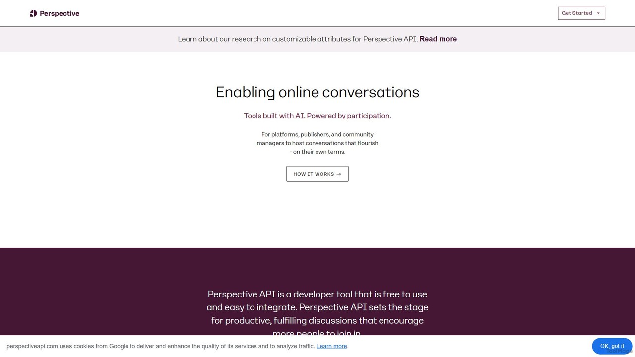 Perspective API