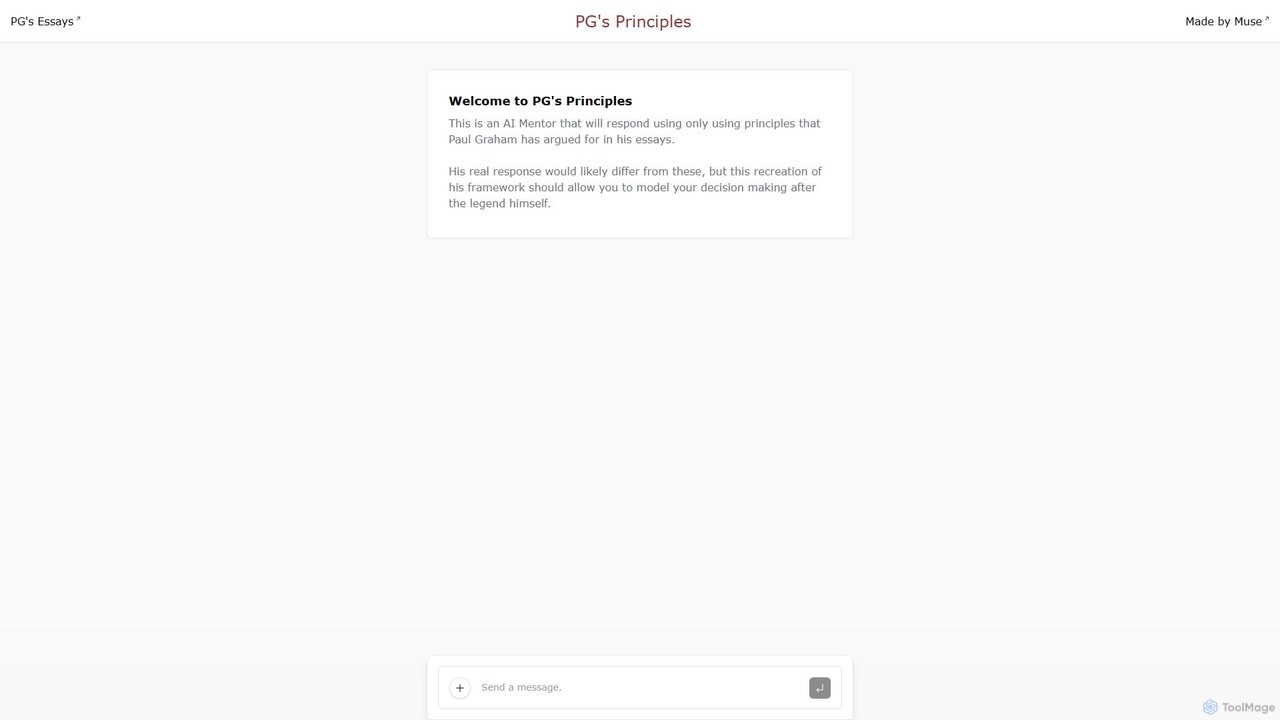 PGs Principles
