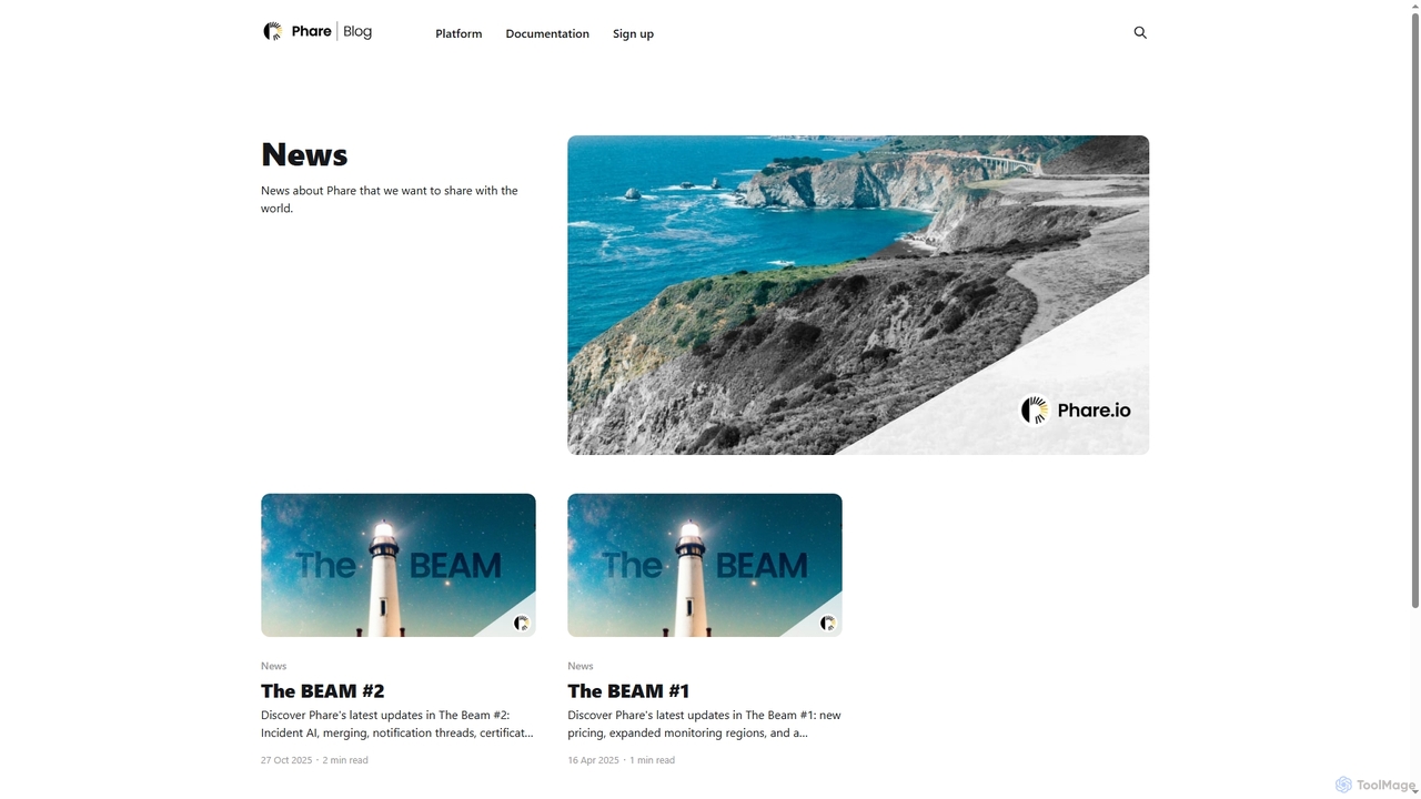 News - Phare blog for Phare