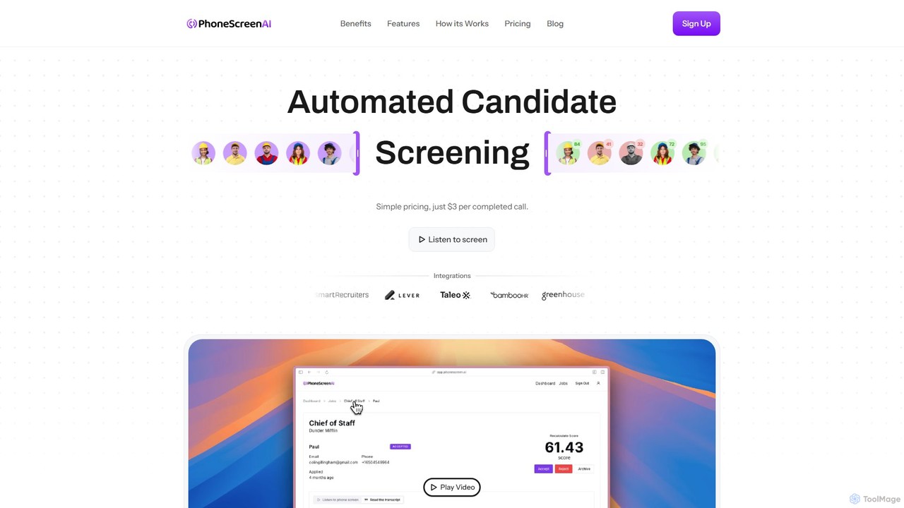 Phonescreen AI