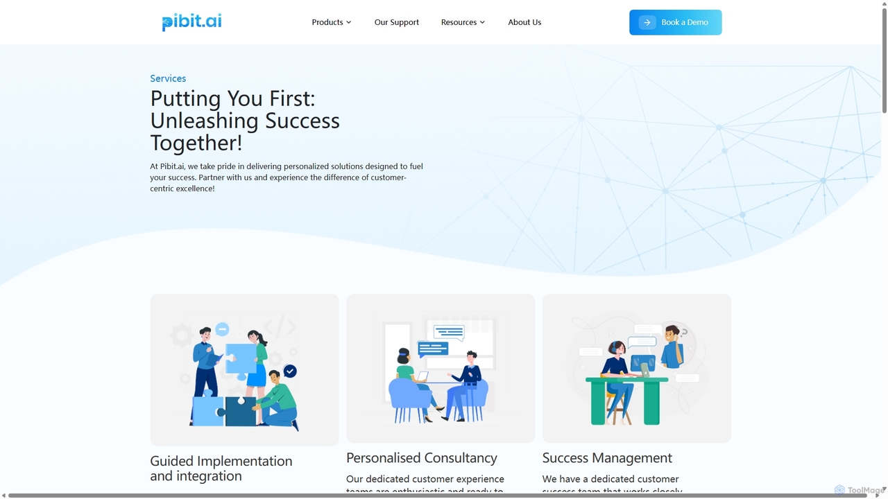 Pibit.ai Our Support for Pibit.ai