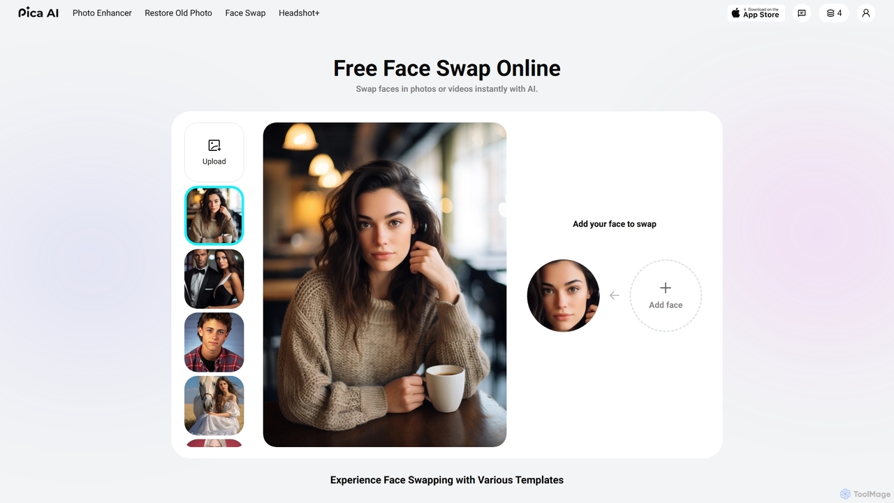 AI Face Swap Online Free: Photos, Videos & Multiple Face Swaps for Pica AI