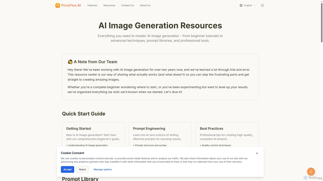 AI Image Generation Resources & Learning Center | PictoFlux AI | Free AI Image Generator | Uncensored & No Restrictions - PictoFlux AI for Pictoflux