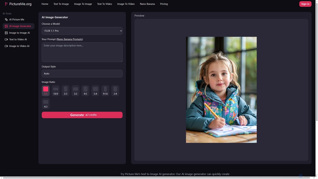 AI Image Generator: Text to Image AI Online | Picture Me for Picture Me
