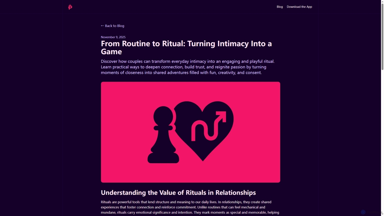 From Routine to Ritual: Turning Intimacy Into a Game | Pikant for Pikant
