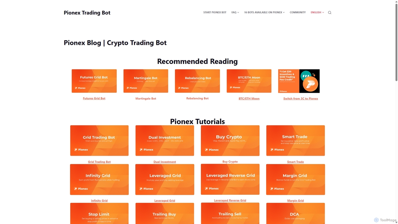 Pionex Blog | Crypto Trading Bot - Pionex Trading Bot for Pionex