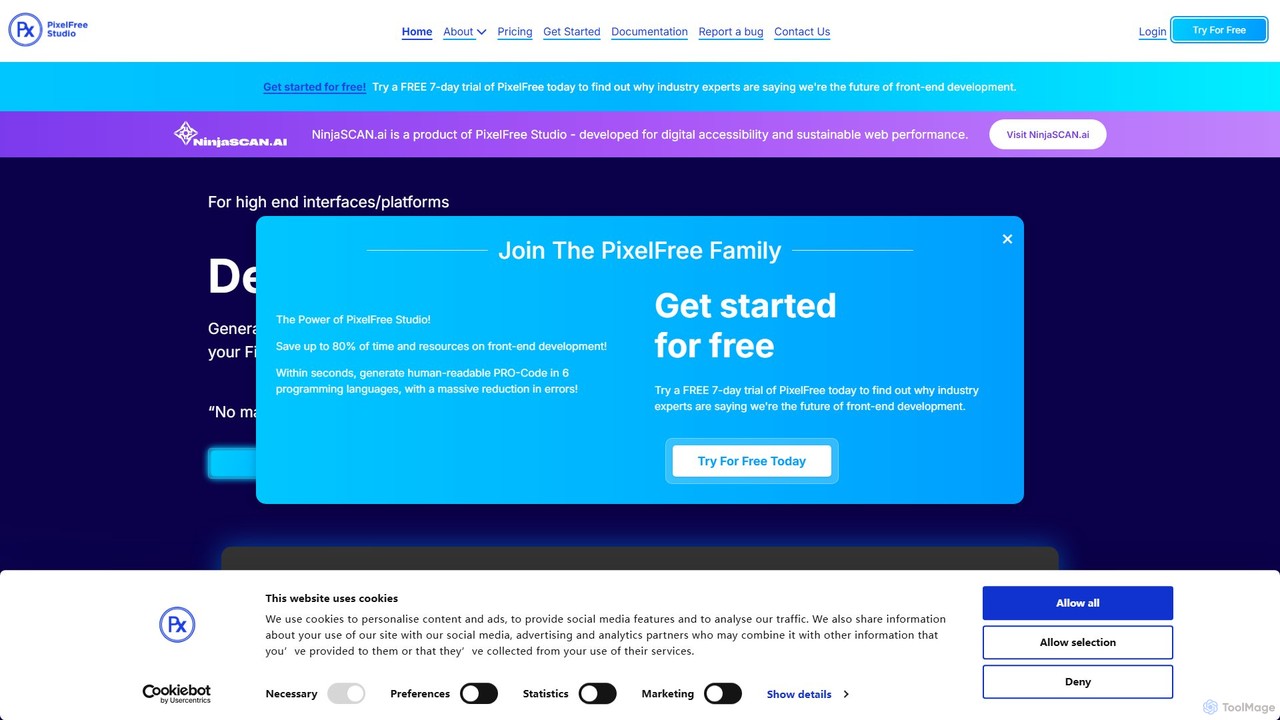 PixelFree Studio