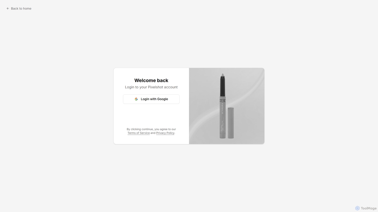 Login - Pixelshot for Pixelshot