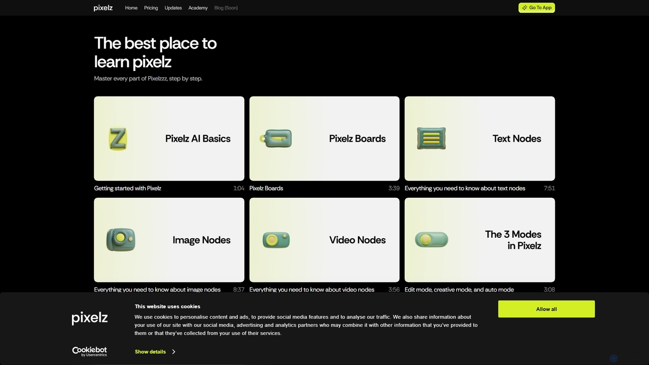 Pixelz Academy | Learn How to Create with AI for Pixelzzz