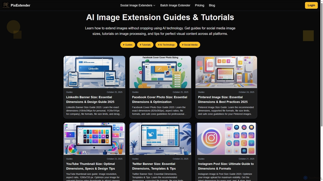 Blog - AI Image Extension Guides & Tutorials - PixExtender for PixExtender