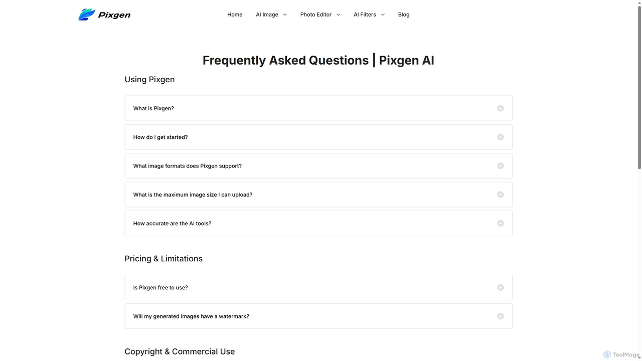 FAQs – Pixgen for Pixgen