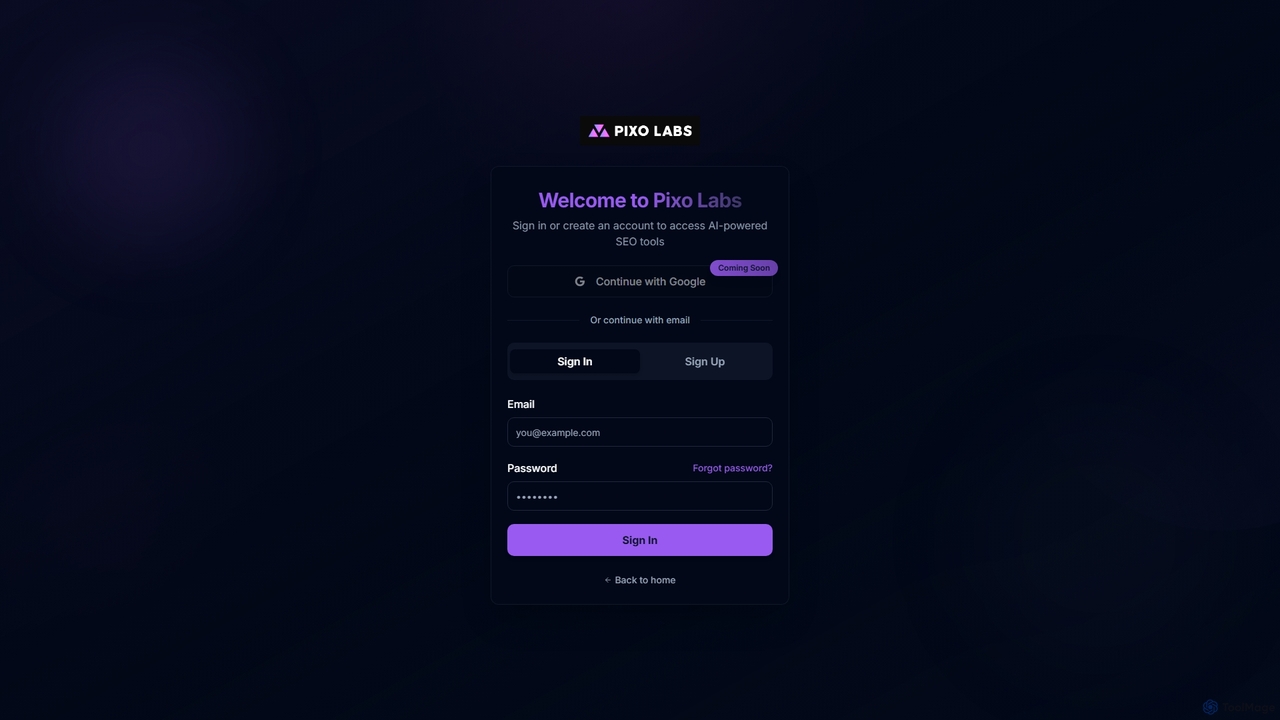 Pixo Labs — AI SEO, AIO & GEO for Pixo Labs