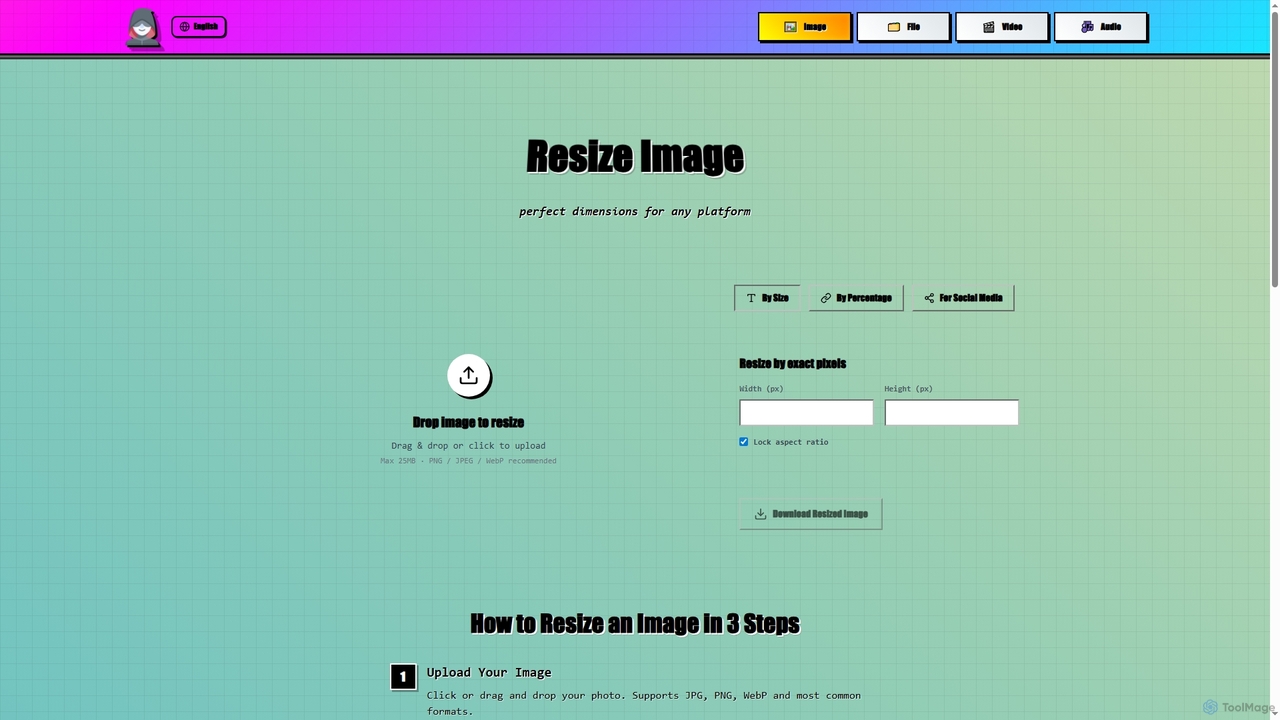 Resize Image | PixPunk AI for PixPunk
