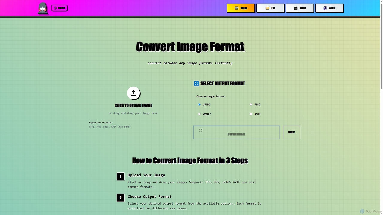 Convert Image Format | PixPunk AI for PixPunk