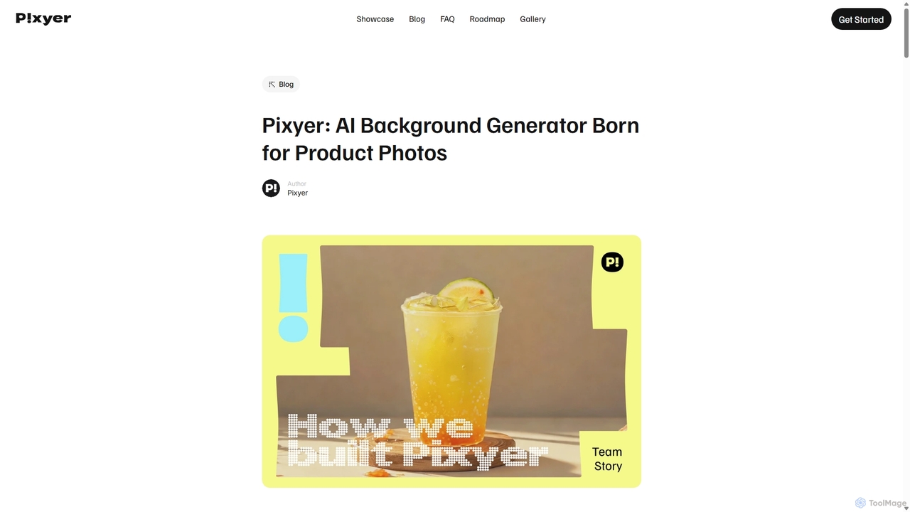 Pixyer: AI Background Generator Born for Product Photos - Pixyer for Pixyer