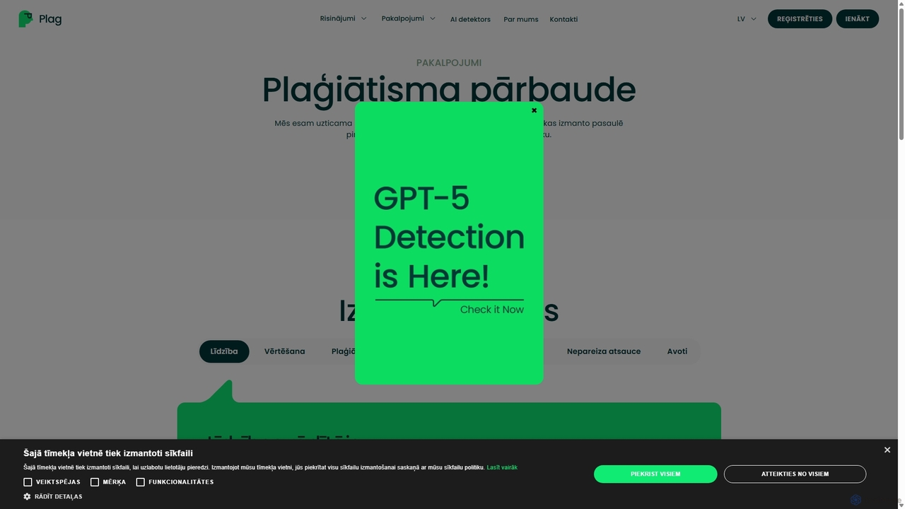 Plaģiāta pārbaude | Pakalpojumi | Plag for Plag