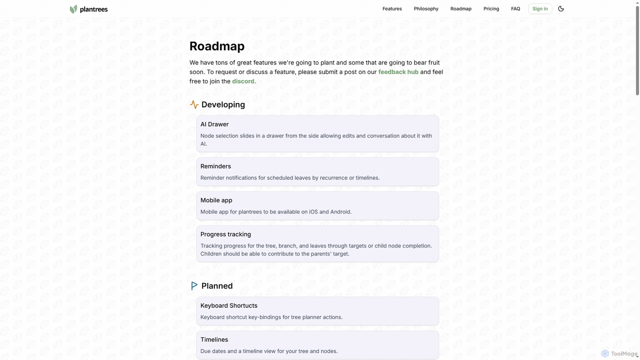 Plantrees · Plan, Do, & Grow. for Plantrees