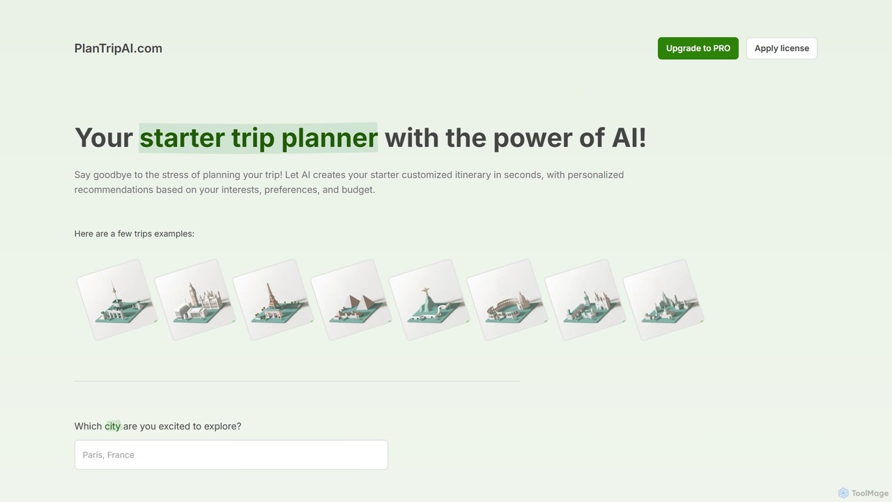 PlanTripAI