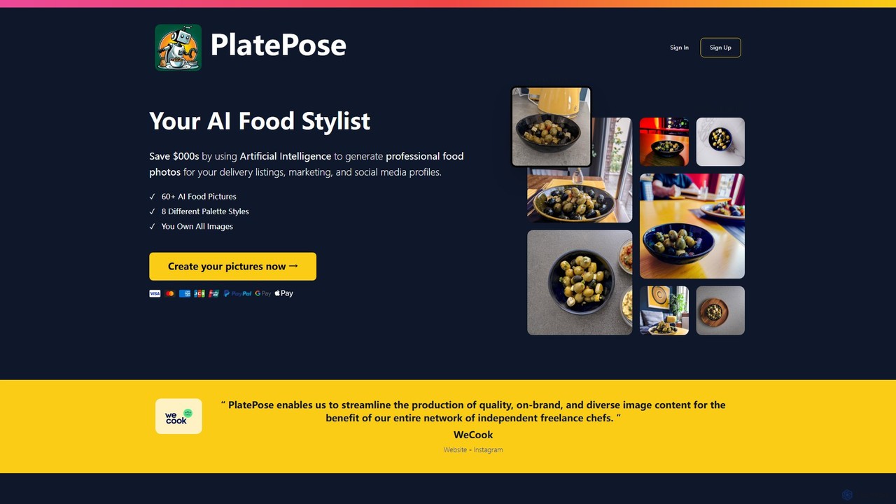 preview for PlatePose