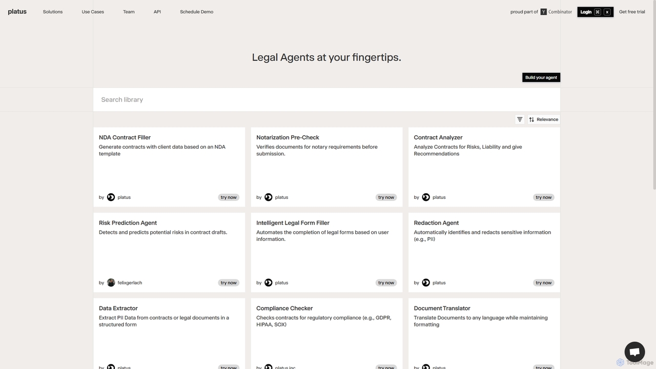 Platus - Instant Legal Infrastructure for Platus
