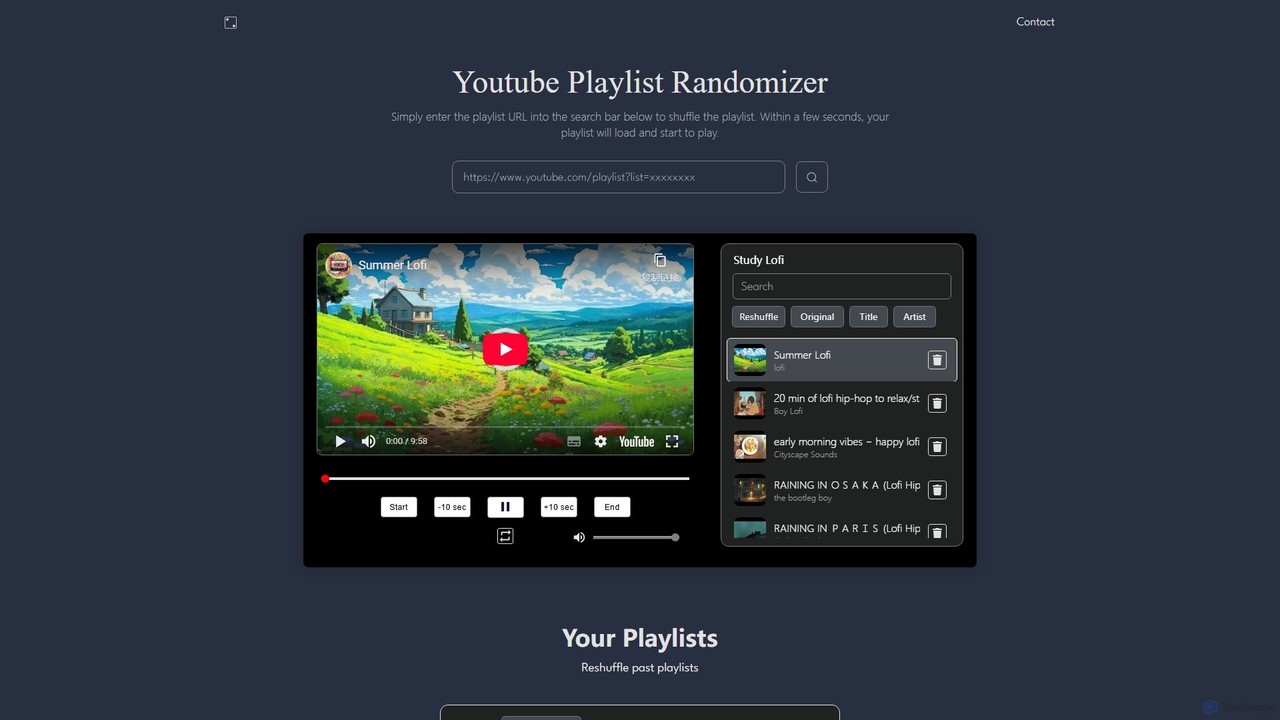 PlaylistRandomizer