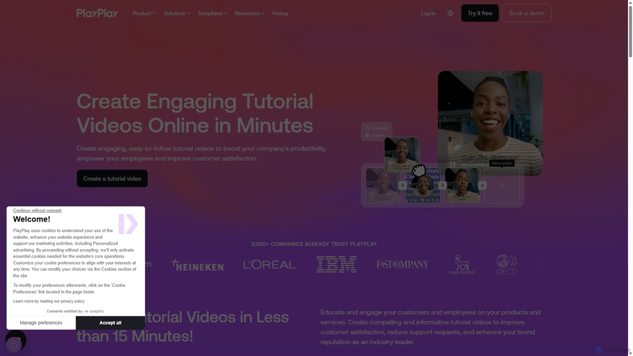 Tutorial Video Maker | How-to and Instructional Videos for PlayPlay