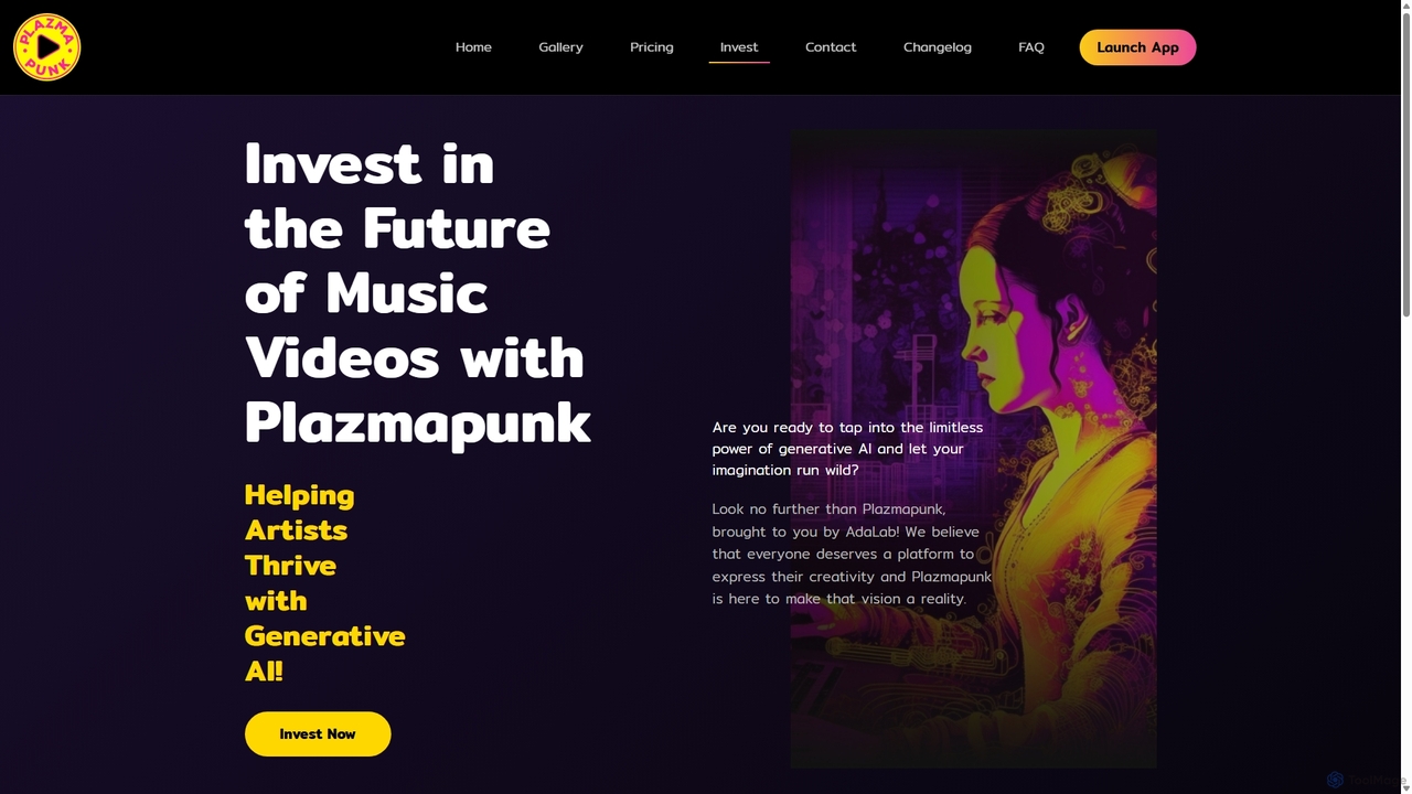 Invest in Plazmapunk - The Future of Music Videos for Plazmapunk
