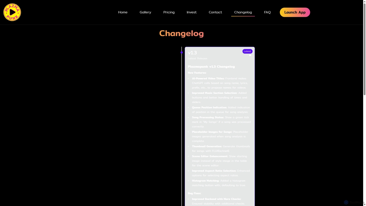 Plazmapunk | The AI Music Video Generator for Plazmapunk