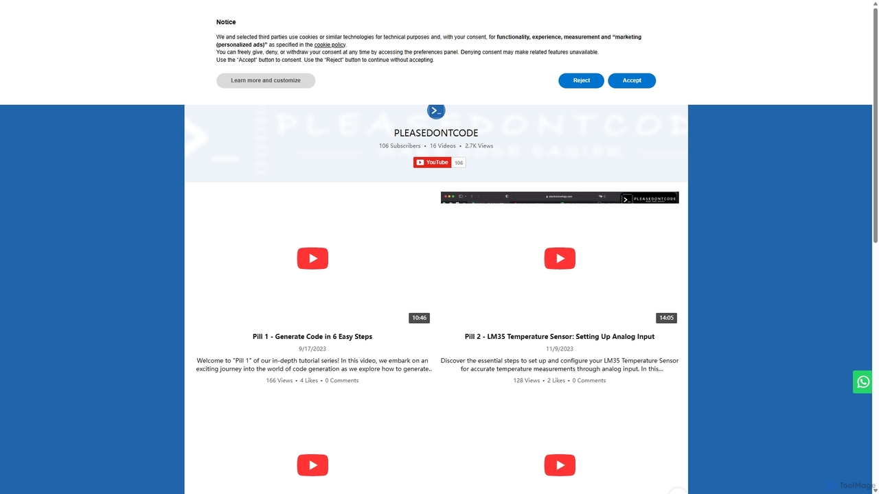 Please Don't Code | Tutorials for Pleasedontcode