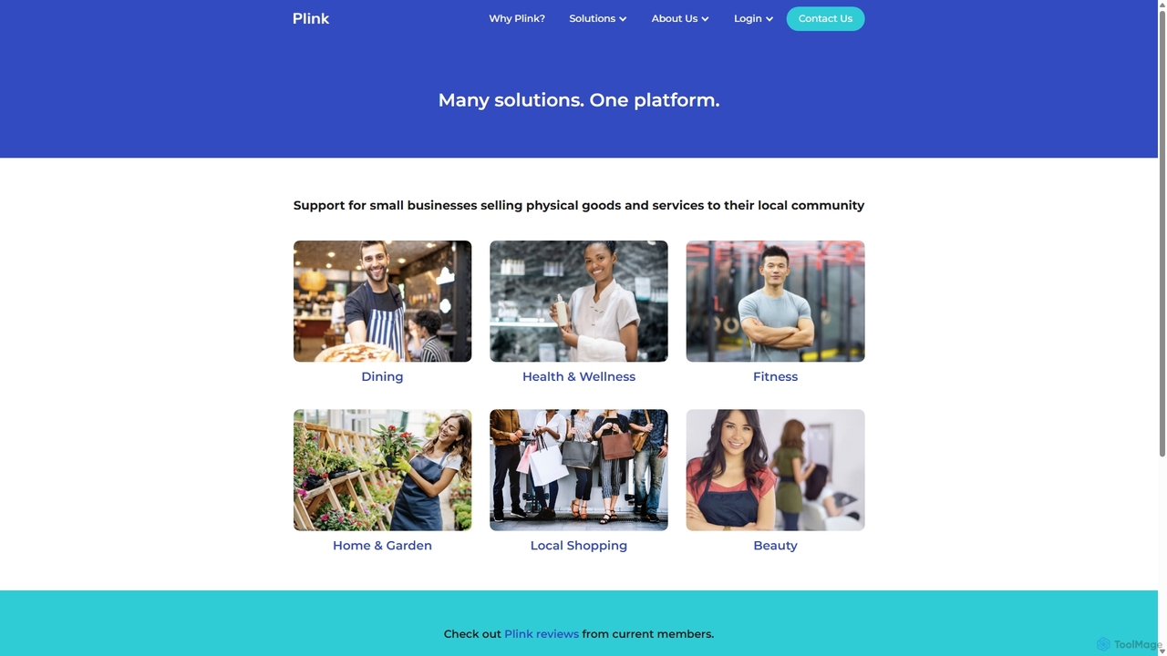 Plink - Our Customers for Plink