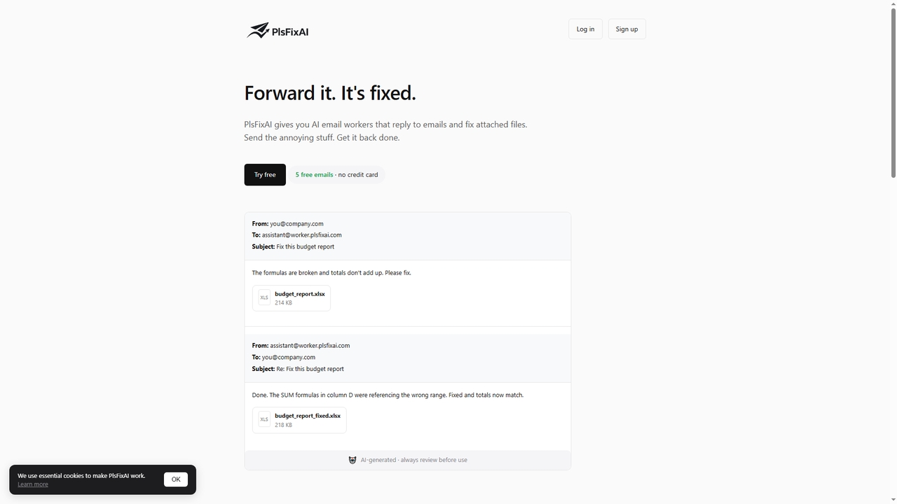 PlsFixAI