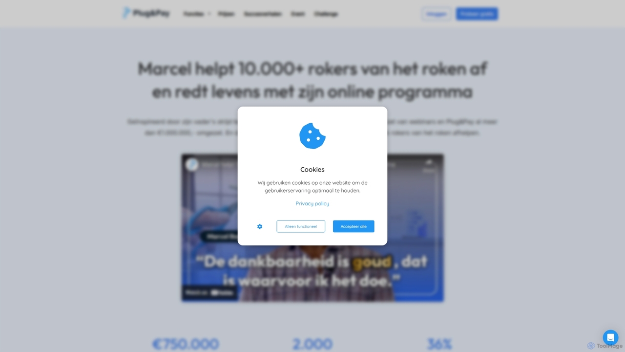 Marcel helpt rokers stoppen via zijn online programma | Plug&Pay® for Plug&Pay