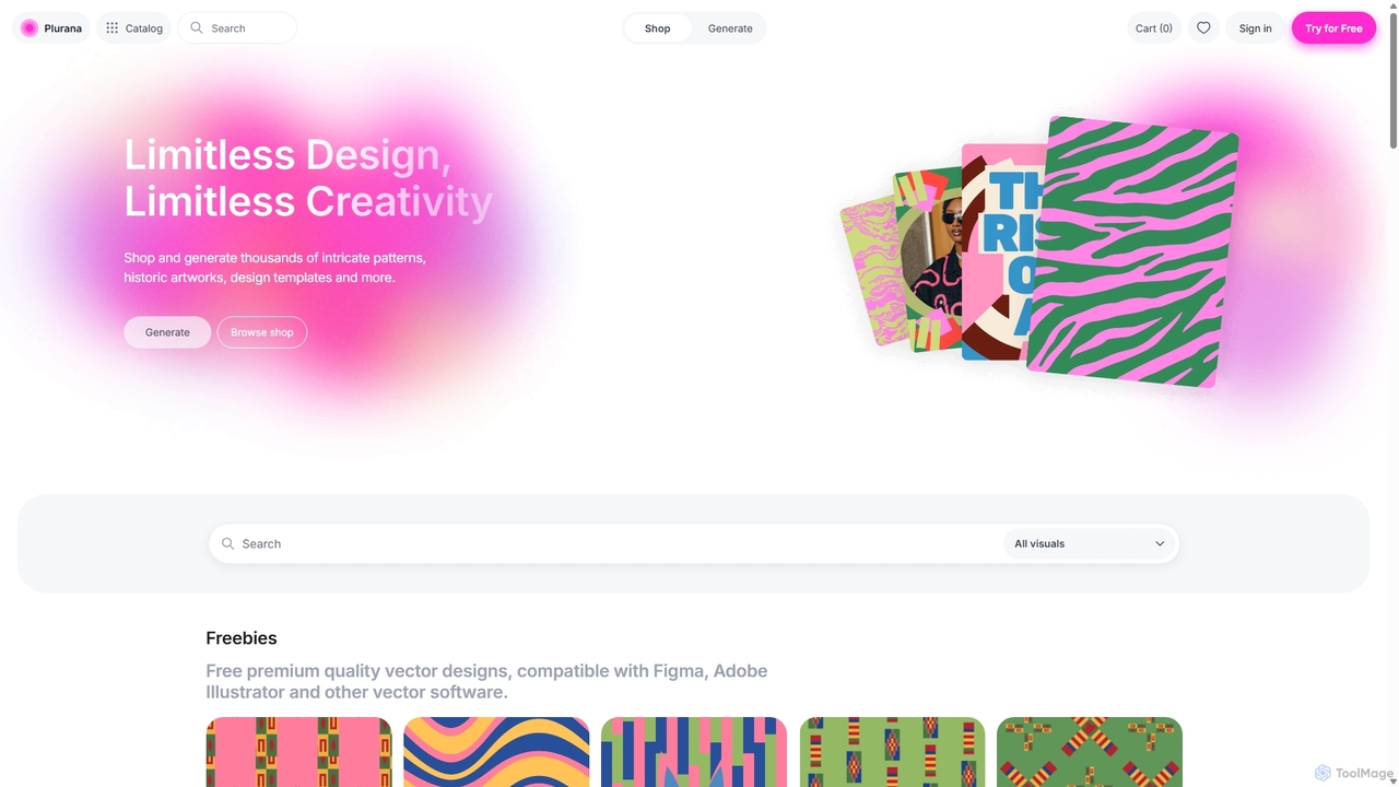 Plurana: Generate vector design for Plurana