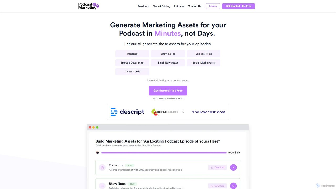 Podcast Marketing AI