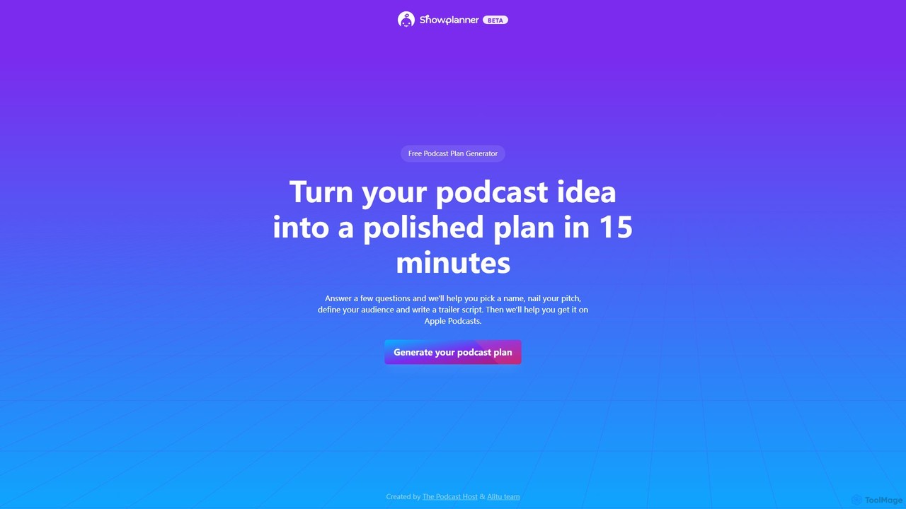 Podcast Plan Generator