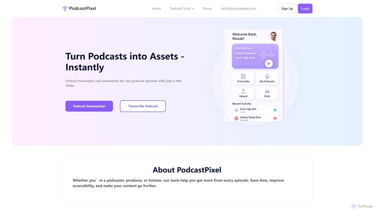 PodcastPixel