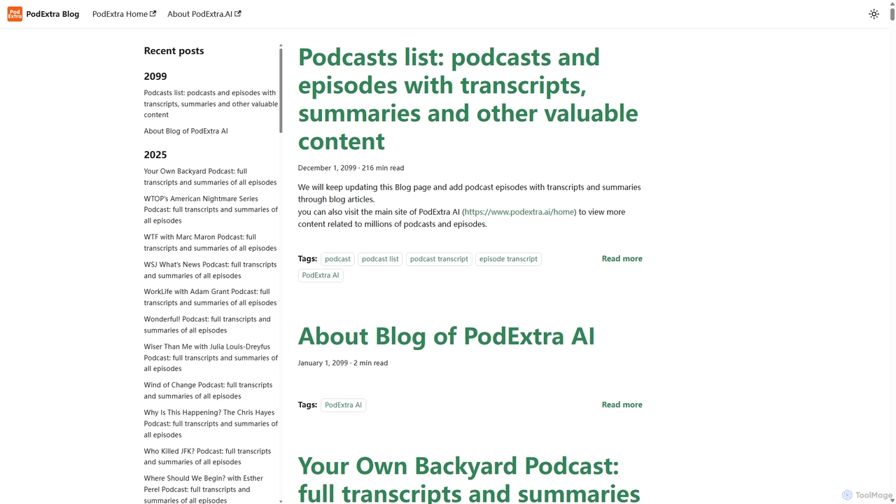 Blog | PodExtra.AI for PodExtra