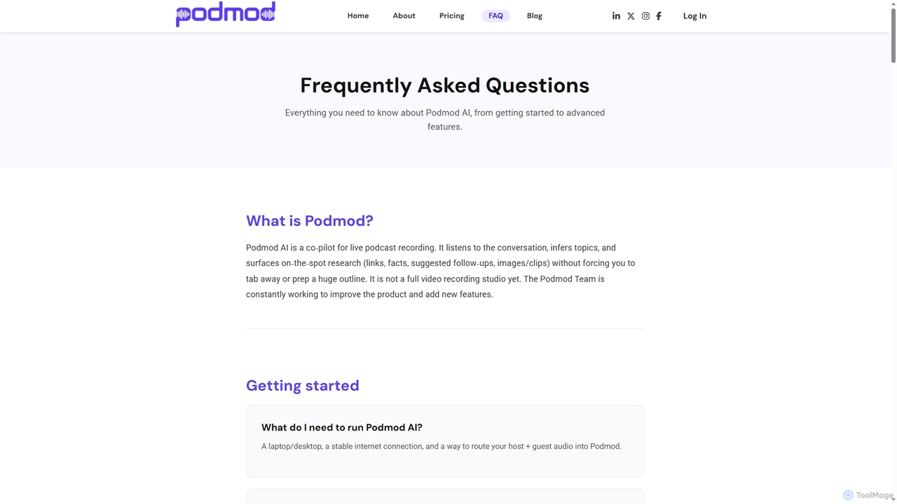 FAQ - Podmod | Frequently Asked Questions for Podmod