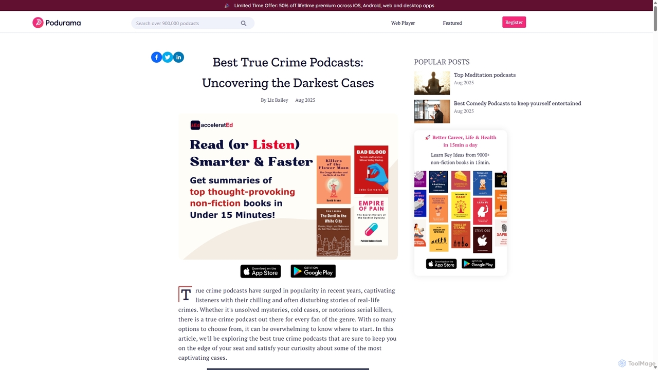 Best True Crime Podcasts: Uncovering the Darkest Cases for Podurama