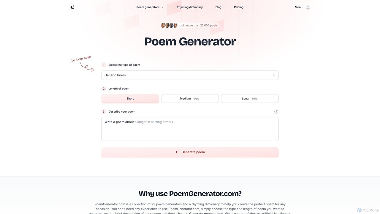 PoemGenerator.com