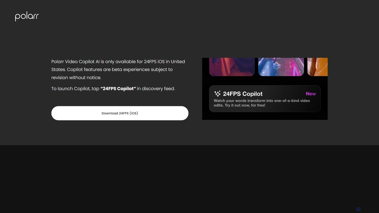 Polarr Video Editing AI Copilot — Polarr Copilot for Polarr Copilot