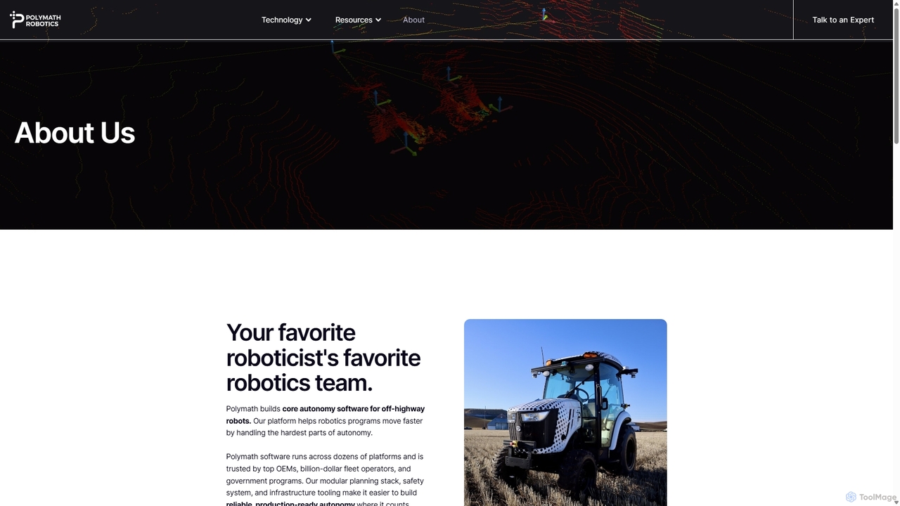 Polymath Robotics | About Us for Polymath Robotics