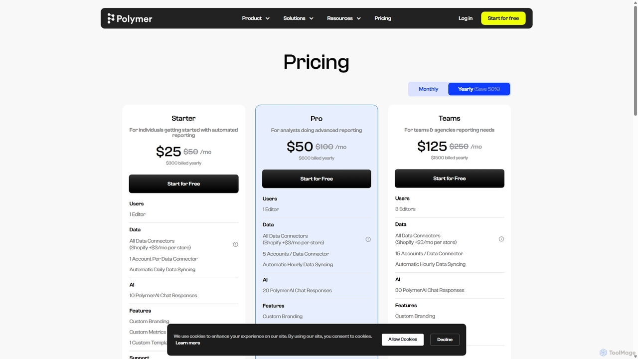 Pricing - How Much Does Polymer Cost? for Polymer Search