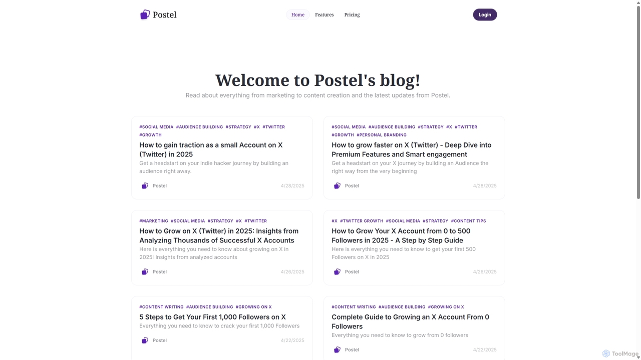 Welcome to Postel's blog! | Postel for Postel