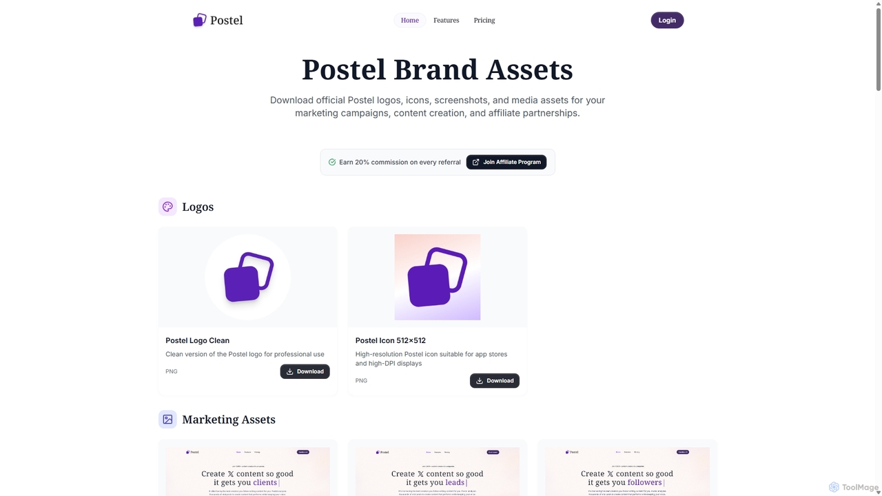 Postel Brand Assets - Free Download | Logos, Videos & Marketing Materials | Postel for Postel