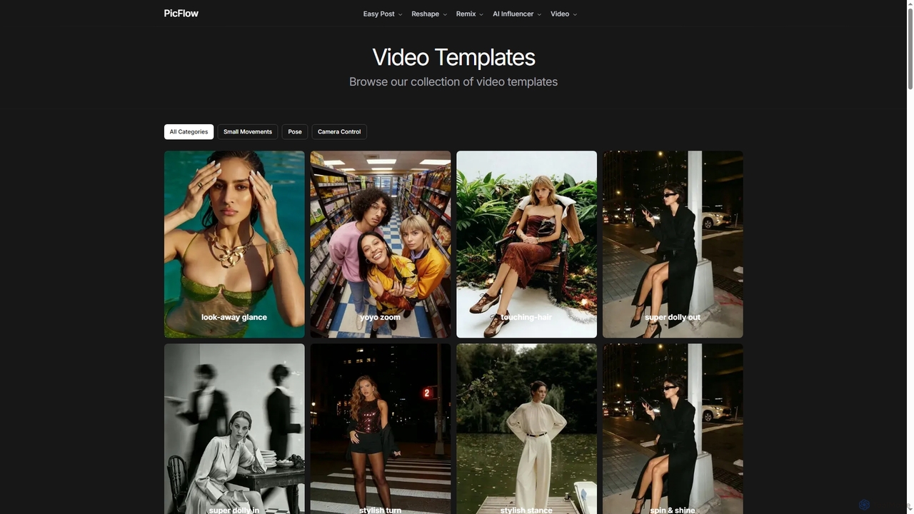 Video Templates for Postplus