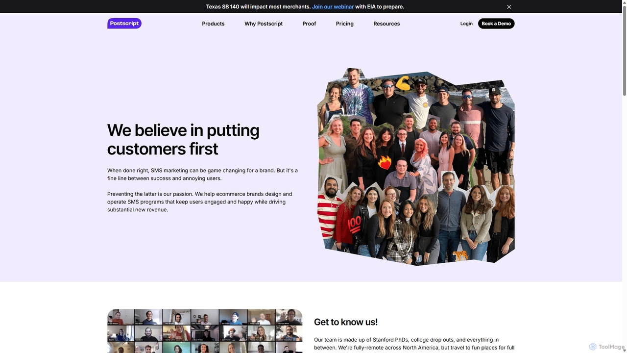 About Us - Postscript for Postscript