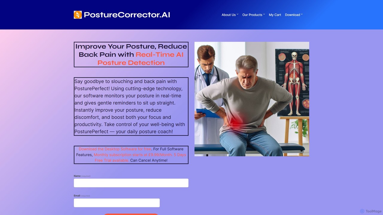 Posture Corrector AI